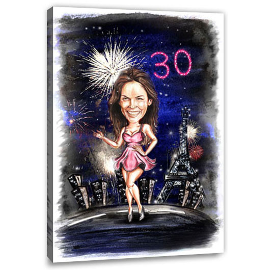 Bild von   erstellung karikatur jubilaeumjpg | Individuelle 🎁 persönliche 🎁 personalisierte Geschenke bedruckt ▪ bestickt ▪ graviert