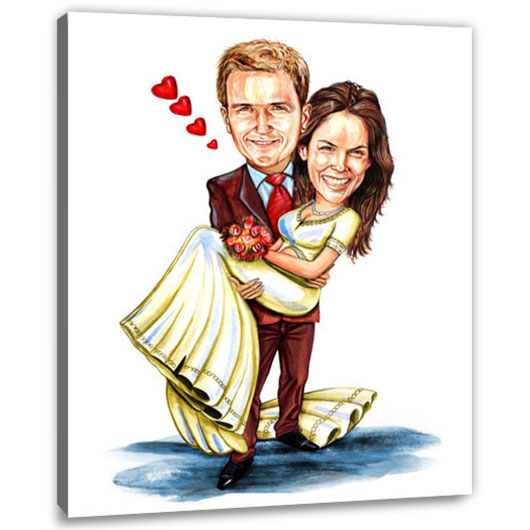 Bild von   erstellung karikatur auf haendjpg | Individuelle 🎁 persönliche 🎁 personalisierte Geschenke bedruckt ▪ bestickt ▪ graviert