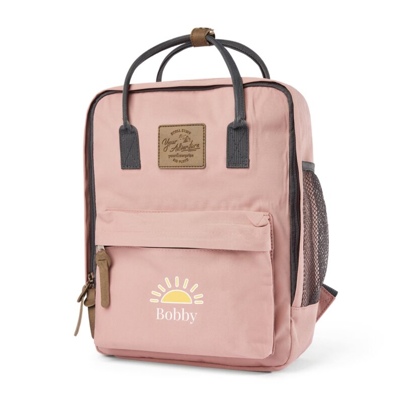 Bild von   kinderrucksack mit namen rosjpg | Individuelle 🎁 persönliche 🎁 personalisierte Geschenke bedruckt ▪ bestickt ▪ graviert