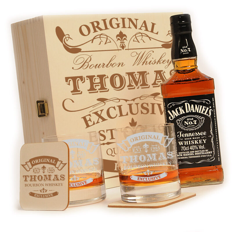 Bild von   jack daniels whiskey geschenksjpg | Individuelle 🎁 persönliche 🎁 personalisierte Geschenke bedruckt ▪ bestickt ▪ graviert