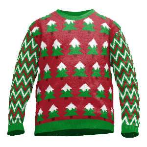 Bild von   weihnachtsbaum strickpulloverjpg | Individuelle 🎁 persönliche 🎁 personalisierte Geschenke bedruckt ▪ bestickt ▪ graviert