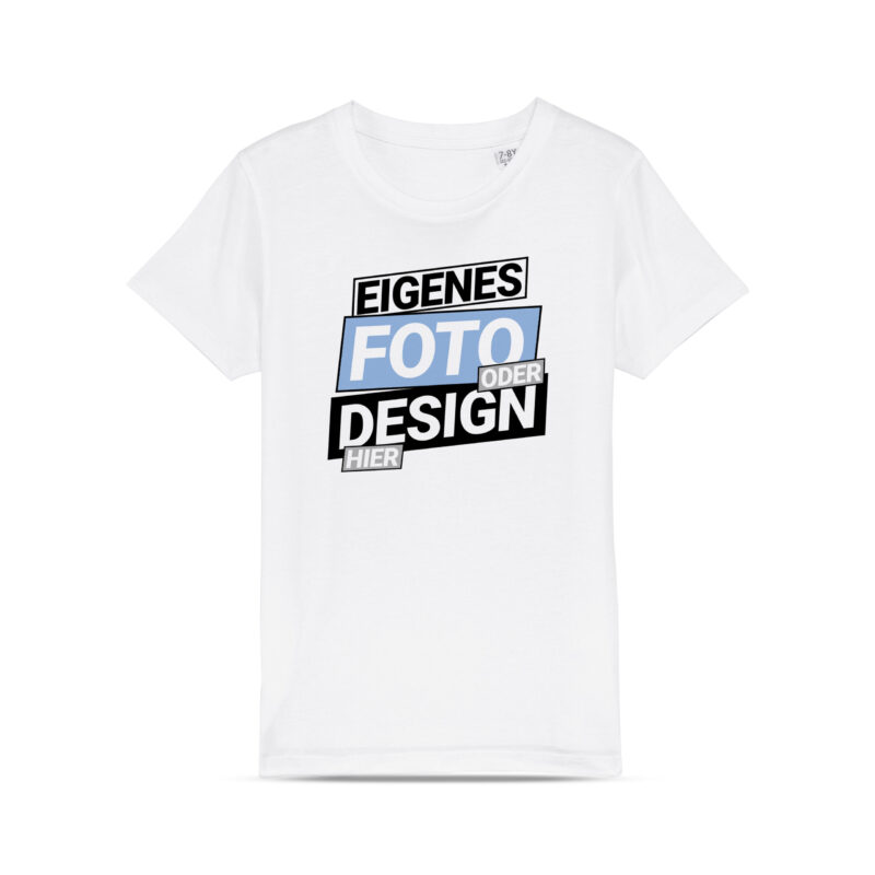 Bild von   kinder bio t shirt mit fotojpg | Individuelle 🎁 persönliche 🎁 personalisierte Geschenke bedruckt ▪ bestickt ▪ graviert