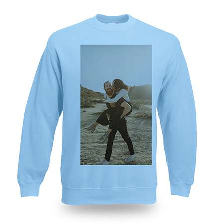 Bild von   sweatshirt mit foto text bedjpg | Individuelle 🎁 persönliche 🎁 personalisierte Geschenke bedruckt ▪ bestickt ▪ graviert