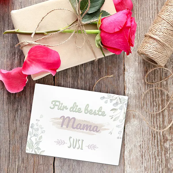 Bild von   geschenk fuer die beste mamajpg | Individuelle 🎁 persönliche 🎁 personalisierte Geschenke bedruckt ▪ bestickt ▪ graviert