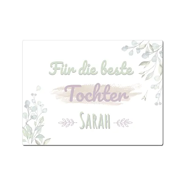 Bild von   geschenk fuer die beste tochtejpg | Individuelle 🎁 persönliche 🎁 personalisierte Geschenke bedruckt ▪ bestickt ▪ graviert