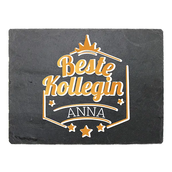 Bild von   beste kollegen schild mit najpg | Individuelle 🎁 persönliche 🎁 personalisierte Geschenke bedruckt ▪ bestickt ▪ graviert