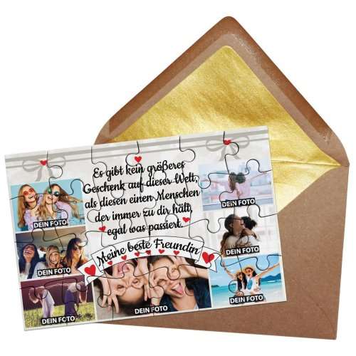 Bild von   foto puzzle mit sieben fotos fjpg | Individuelle 🎁 persönliche 🎁 personalisierte Geschenke bedruckt ▪ bestickt ▪ graviert