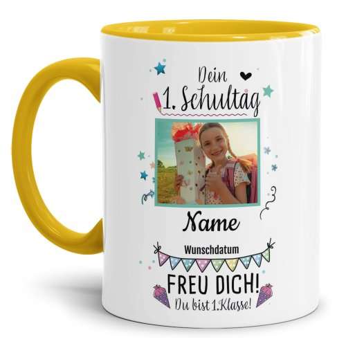 Bild von   tasse dein  schultag namjpg | Individuelle 🎁 persönliche 🎁 personalisierte Geschenke bedruckt ▪ bestickt ▪ graviert