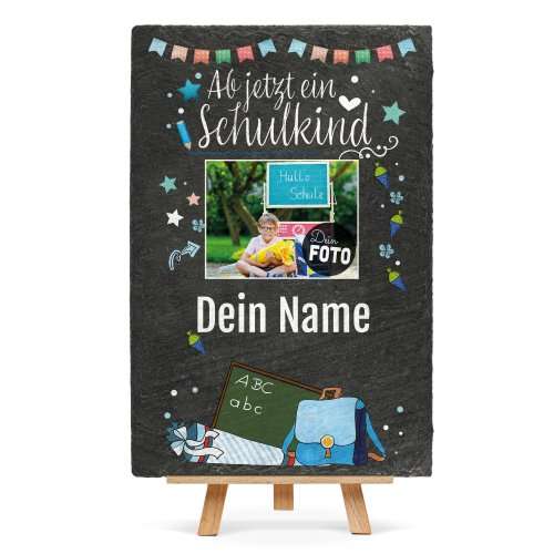Bild von   schieferplatte ab jetzt einjpg | Individuelle 🎁 persönliche 🎁 personalisierte Geschenke bedruckt ▪ bestickt ▪ graviert