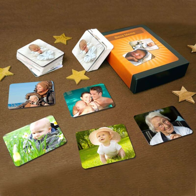 Bild von   unechtes foto memospiel  kajpg | Individuelle 🎁 persönliche 🎁 personalisierte Geschenke bedruckt ▪ bestickt ▪ graviert