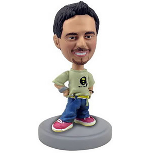 Bild von   d figur green shirt qm jpg | Individuelle 🎁 persönliche 🎁 personalisierte Geschenke bedruckt ▪ bestickt ▪ graviert