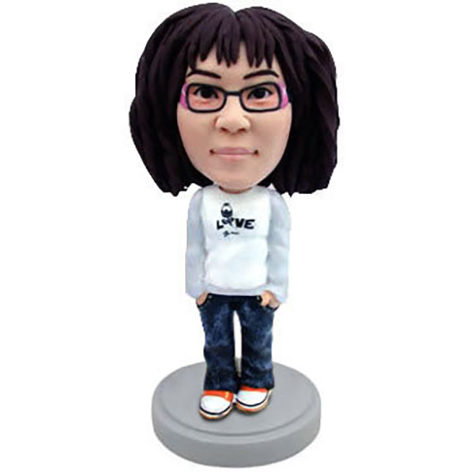 Bild von   d figur schulmaedchen qf jpg | Individuelle 🎁 persönliche 🎁 personalisierte Geschenke bedruckt ▪ bestickt ▪ graviert