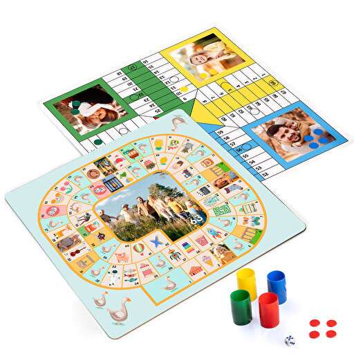 Bild von   gaensespiel und mensch aergerejpg | Individuelle 🎁 persönliche 🎁 personalisierte Geschenke bedruckt ▪ bestickt ▪ graviert