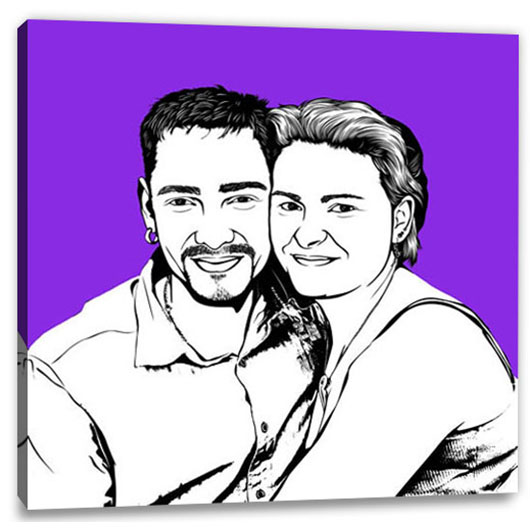 Bild von   pop art  warhol pure  wujpg | Individuelle 🎁 persönliche 🎁 personalisierte Geschenke bedruckt ▪ bestickt ▪ graviert