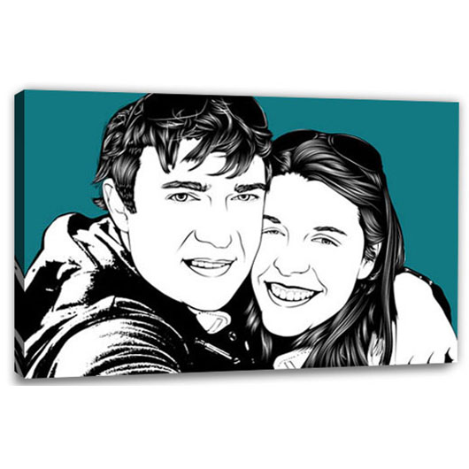 Bild von   pop art  warhol pure  wujpg | Individuelle 🎁 persönliche 🎁 personalisierte Geschenke bedruckt ▪ bestickt ▪ graviert