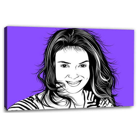 Bild von   pop art  warhol pure  wujpg | Individuelle 🎁 persönliche 🎁 personalisierte Geschenke bedruckt ▪ bestickt ▪ graviert