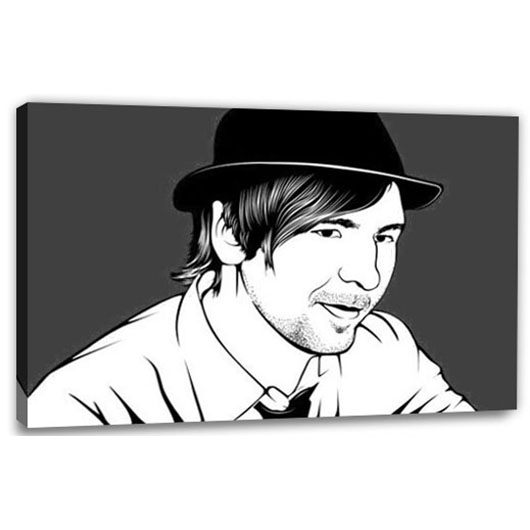 Bild von   pop art  warhol pure  sw jpg | Individuelle 🎁 persönliche 🎁 personalisierte Geschenke bedruckt ▪ bestickt ▪ graviert