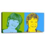 Bild von   pop art  warhol pure  wujpg | Individuelle 🎁 persönliche 🎁 personalisierte Geschenke bedruckt ▪ bestickt ▪ graviert