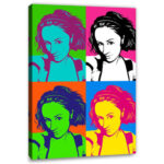 Bild von   pop art  warhol pure  wujpg | Individuelle 🎁 persönliche 🎁 personalisierte Geschenke bedruckt ▪ bestickt ▪ graviert