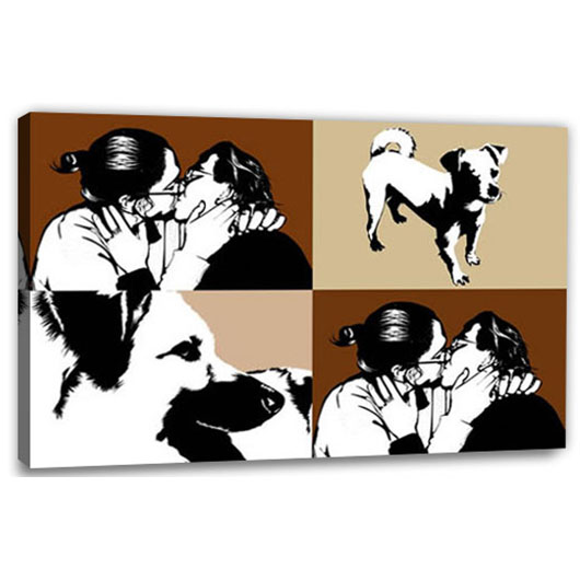 Bild von   pop art  warhol pure  wujpg | Individuelle 🎁 persönliche 🎁 personalisierte Geschenke bedruckt ▪ bestickt ▪ graviert