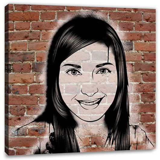 Bild von   pop art graffiti  gra ijpg | Individuelle 🎁 persönliche 🎁 personalisierte Geschenke bedruckt ▪ bestickt ▪ graviert