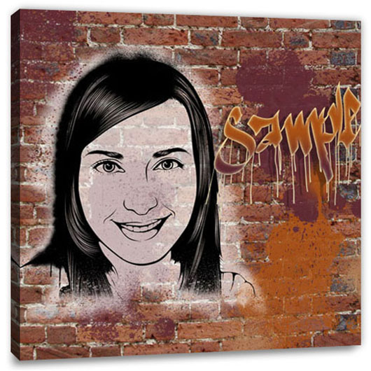 Bild von   pop art graffiti  grajpg | Individuelle 🎁 persönliche 🎁 personalisierte Geschenke bedruckt ▪ bestickt ▪ graviert