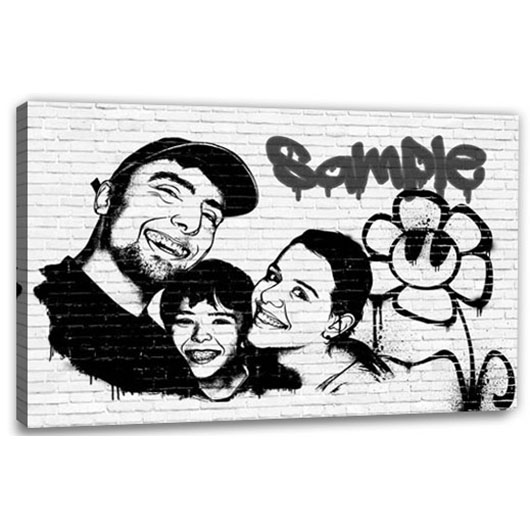 Bild von   pop art graffiti  grajpg | Individuelle 🎁 persönliche 🎁 personalisierte Geschenke bedruckt ▪ bestickt ▪ graviert