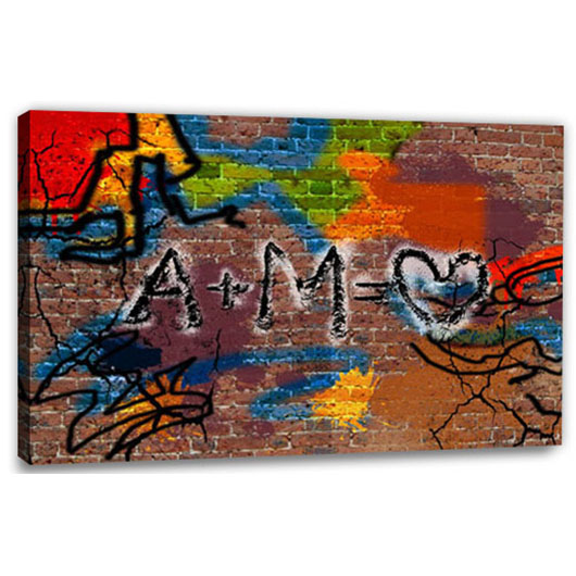 Bild von   pop art graffiti  grajpg | Individuelle 🎁 persönliche 🎁 personalisierte Geschenke bedruckt ▪ bestickt ▪ graviert