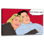 Bild von   pop art  lichtenstein  lijpg | Individuelle 🎁 persönliche 🎁 personalisierte Geschenke bedruckt ▪ bestickt ▪ graviert