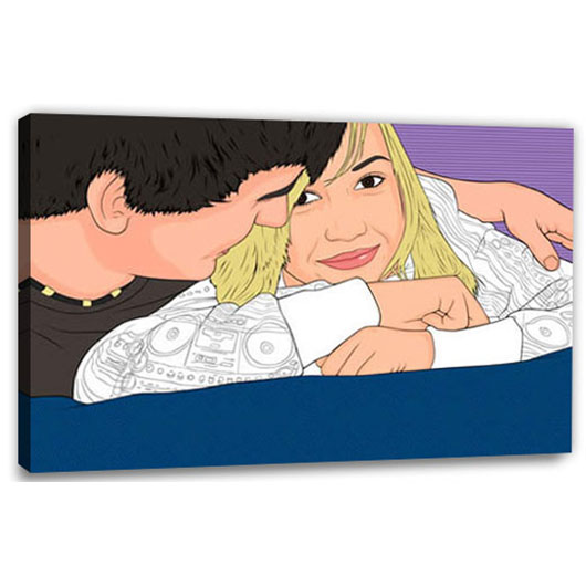 Bild von   pop art  lichtenstein  lijpg | Individuelle 🎁 persönliche 🎁 personalisierte Geschenke bedruckt ▪ bestickt ▪ graviert