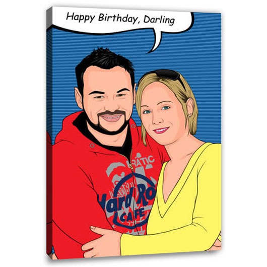 Bild von   pop art  lichtenstein  lijpg | Individuelle 🎁 persönliche 🎁 personalisierte Geschenke bedruckt ▪ bestickt ▪ graviert