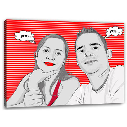 Bild von   pop art  lichtenstein  lijpg | Individuelle 🎁 persönliche 🎁 personalisierte Geschenke bedruckt ▪ bestickt ▪ graviert