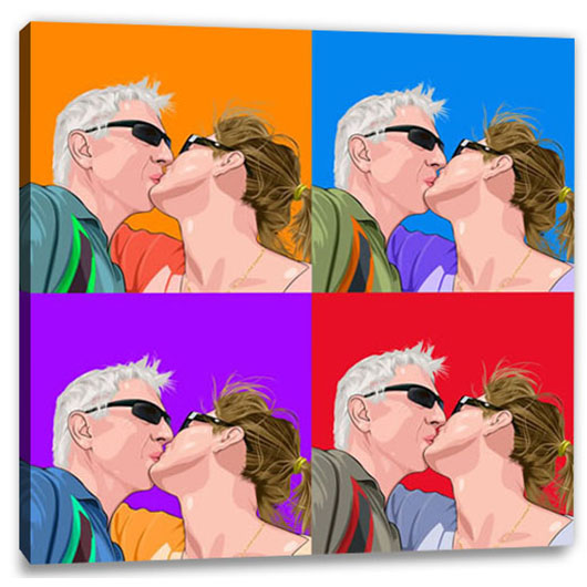Bild von   pop art  comic style  cojpg | Individuelle 🎁 persönliche 🎁 personalisierte Geschenke bedruckt ▪ bestickt ▪ graviert