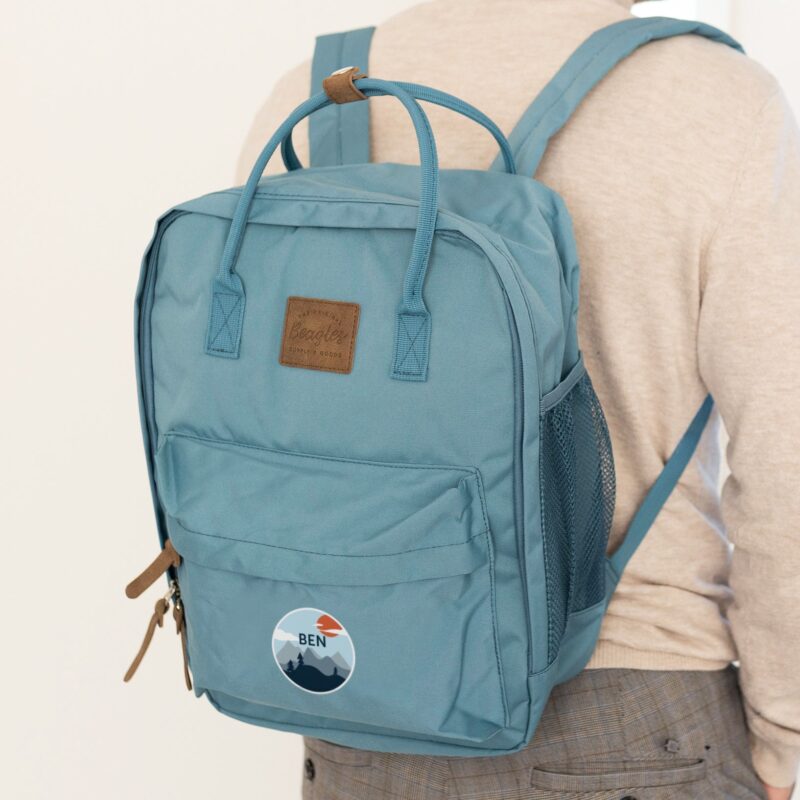 Bild von   rucksack personalisieren mit fjpg | Individuelle 🎁 persönliche 🎁 personalisierte Geschenke bedruckt ▪ bestickt ▪ graviert