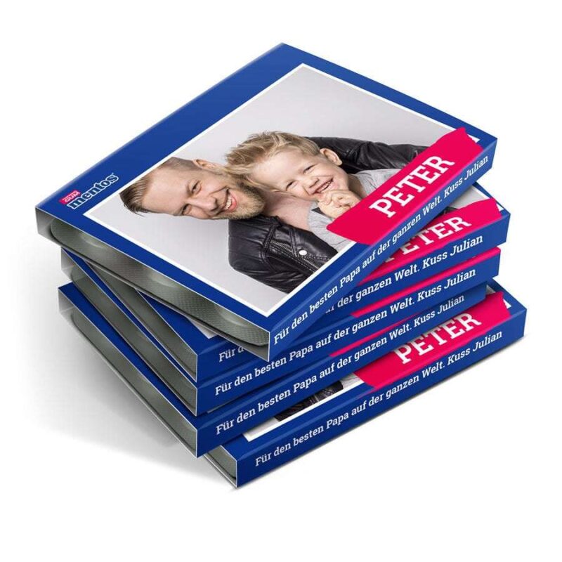 Bild von   mentos kaugummi personalisierejpg | Individuelle 🎁 persönliche 🎁 personalisierte Geschenke bedruckt ▪ bestickt ▪ graviert