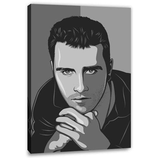 Bild von   pop art obama  oba inkjpg | Individuelle 🎁 persönliche 🎁 personalisierte Geschenke bedruckt ▪ bestickt ▪ graviert