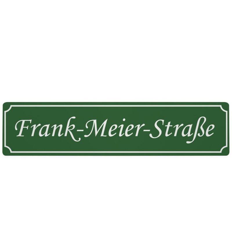 Bild von   strassenschild selbst gestaltejpg | Individuelle 🎁 persönliche 🎁 personalisierte Geschenke bedruckt ▪ bestickt ▪ graviert