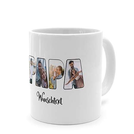 Bild von   bester papa tasse weiss jpg | Individuelle 🎁 persönliche 🎁 personalisierte Geschenke bedruckt ▪ bestickt ▪ graviert