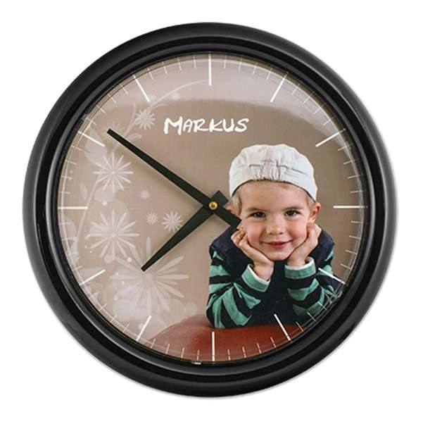 Bild von   wanduhrjpg | Individuelle 🎁 persönliche 🎁 personalisierte Geschenke bedruckt ▪ bestickt ▪ graviert