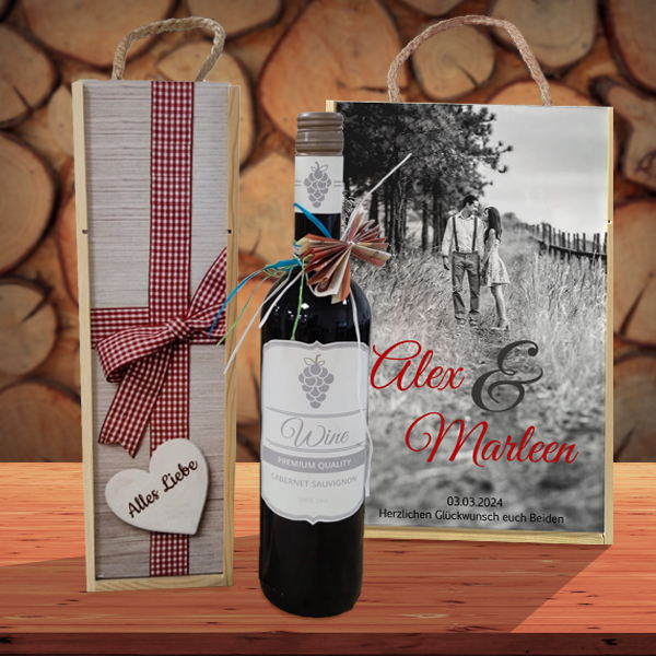 Bild von   weinkistejpg | Individuelle 🎁 persönliche 🎁 personalisierte Geschenke bedruckt ▪ bestickt ▪ graviert