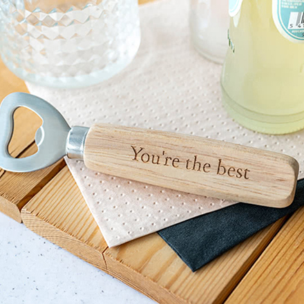 Bild von   flaschenoeffner personalisiertjpg | Individuelle 🎁 persönliche 🎁 personalisierte Geschenke bedruckt ▪ bestickt ▪ graviert