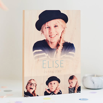 Bild von   fotoblock holz rechteckigjpg | Individuelle 🎁 persönliche 🎁 personalisierte Geschenke bedruckt ▪ bestickt ▪ graviert