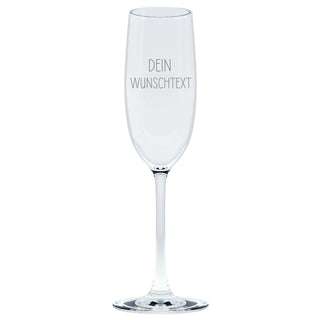 Bild von   sektglas mit wunschtextjpg | Individuelle 🎁 persönliche 🎁 personalisierte Geschenke bedruckt ▪ bestickt ▪ graviert