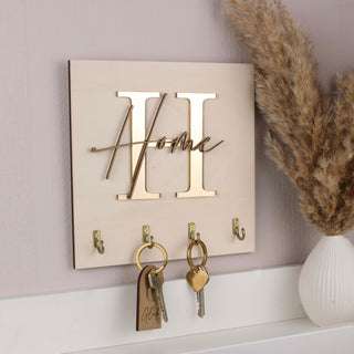 Bild von   schluesselbrett mit  haken gojpg | Individuelle 🎁 persönliche 🎁 personalisierte Geschenke bedruckt ▪ bestickt ▪ graviert
