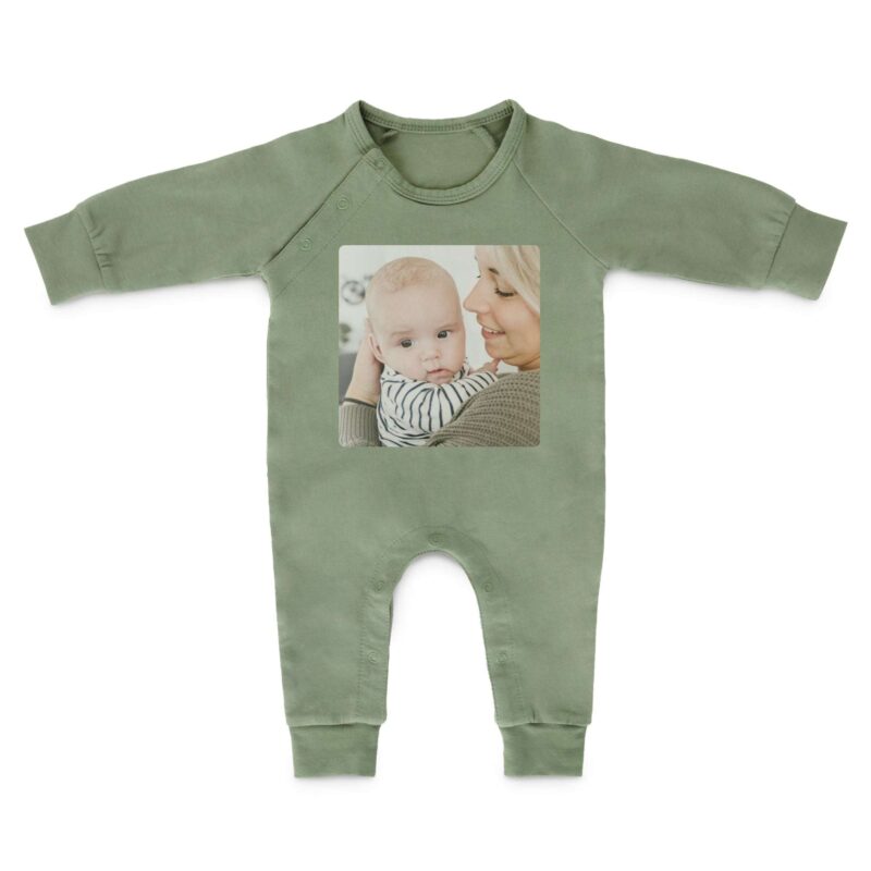 Bild von   babystrampler bedrucken gruejpg | Individuelle 🎁 persönliche 🎁 personalisierte Geschenke bedruckt ▪ bestickt ▪ graviert