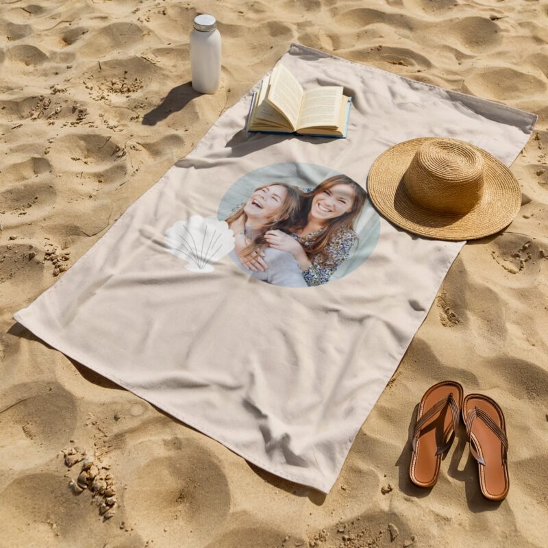 Bild von   strandtuch komplett bedruckenjpg | Individuelle 🎁 persönliche 🎁 personalisierte Geschenke bedruckt ▪ bestickt ▪ graviert