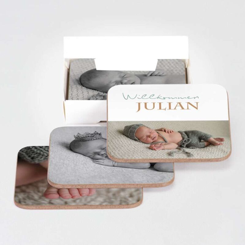 Bild von   individuelle untersetzer mit fjpg | Individuelle 🎁 persönliche 🎁 personalisierte Geschenke bedruckt ▪ bestickt ▪ graviert