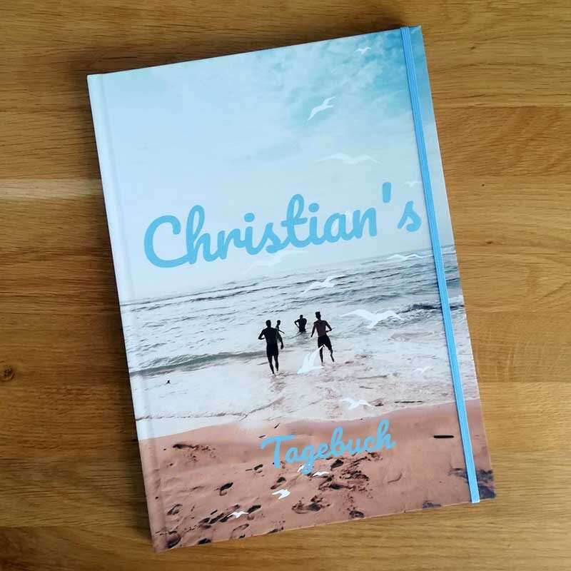 Bild von   notizbuch din a hardcover seljpg | Individuelle 🎁 persönliche 🎁 personalisierte Geschenke bedruckt ▪ bestickt ▪ graviert