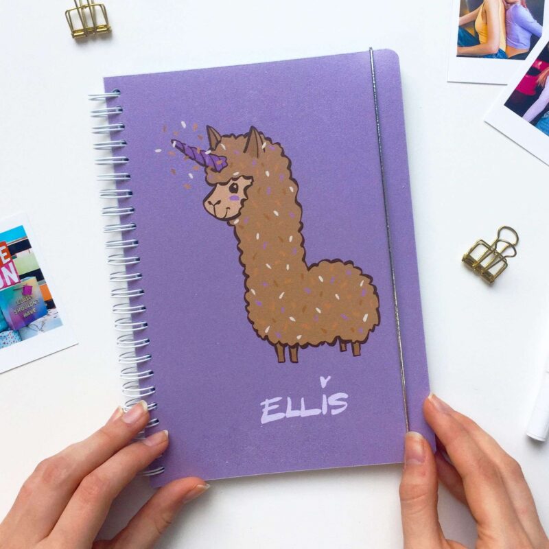 Bild von   notizbuch din a spiralbindungjpg | Individuelle 🎁 persönliche 🎁 personalisierte Geschenke bedruckt ▪ bestickt ▪ graviert