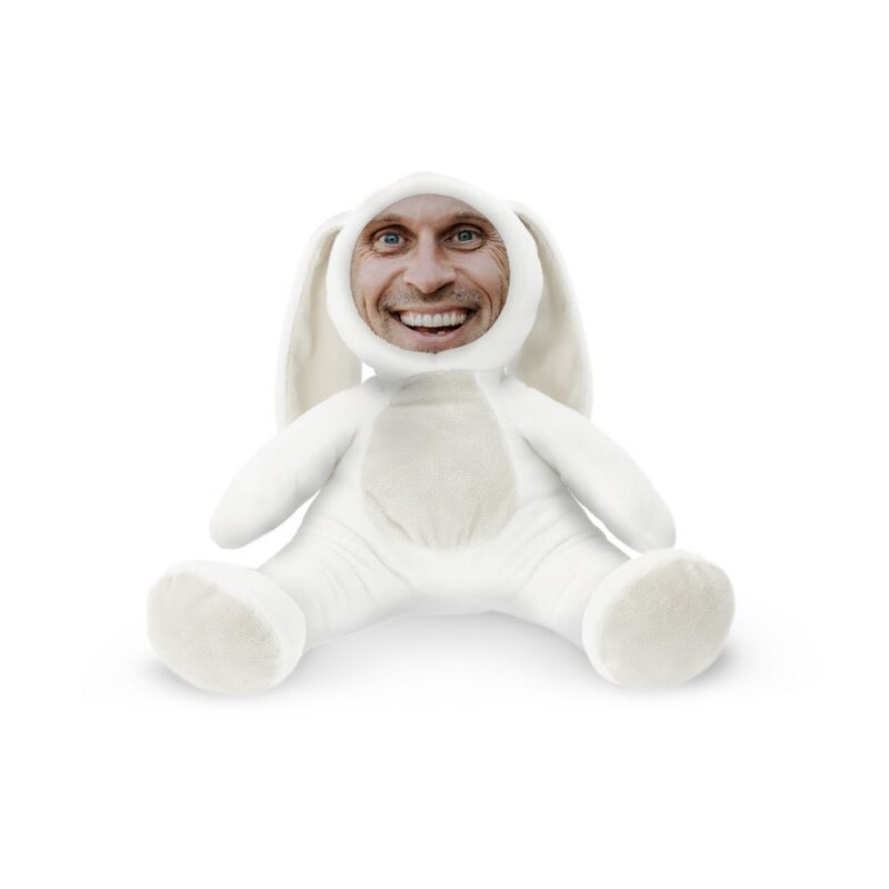 Bild von   kuscheltier mit gesicht itsijpg | Individuelle 🎁 persönliche 🎁 personalisierte Geschenke bedruckt ▪ bestickt ▪ graviert